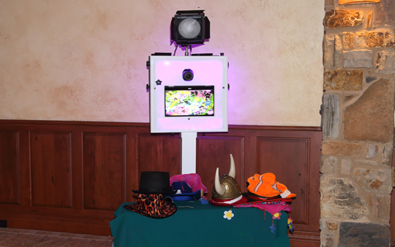 Example of our photo booths.