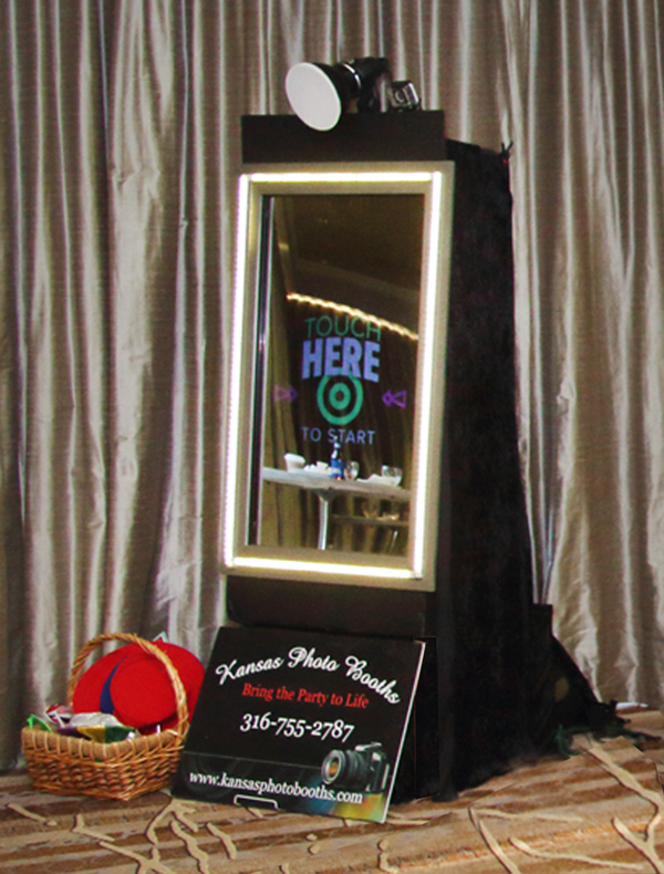 Mirror Photo Booth from Kansas Photo Booths inflatable photo booth