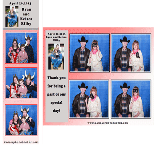 Multiple Print Layout example for a Photo Booth